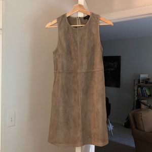 Suede Dress